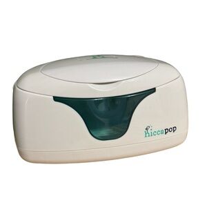 Hiccapop White & Green Baby Wipe Warmer – Excellent Condition – No Box